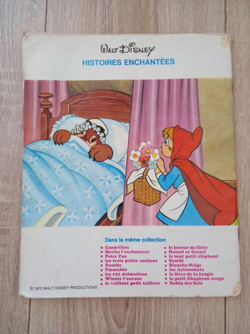 Livre Le petit Chaperon rouge 1972 Livres et BD