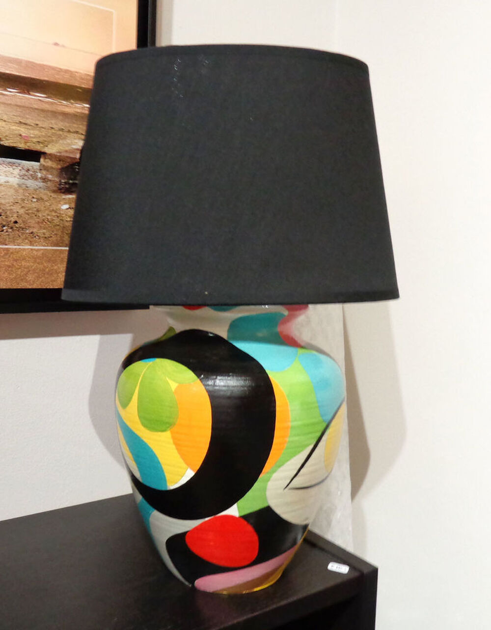 Lampe de Table Design Multicolore Décoration