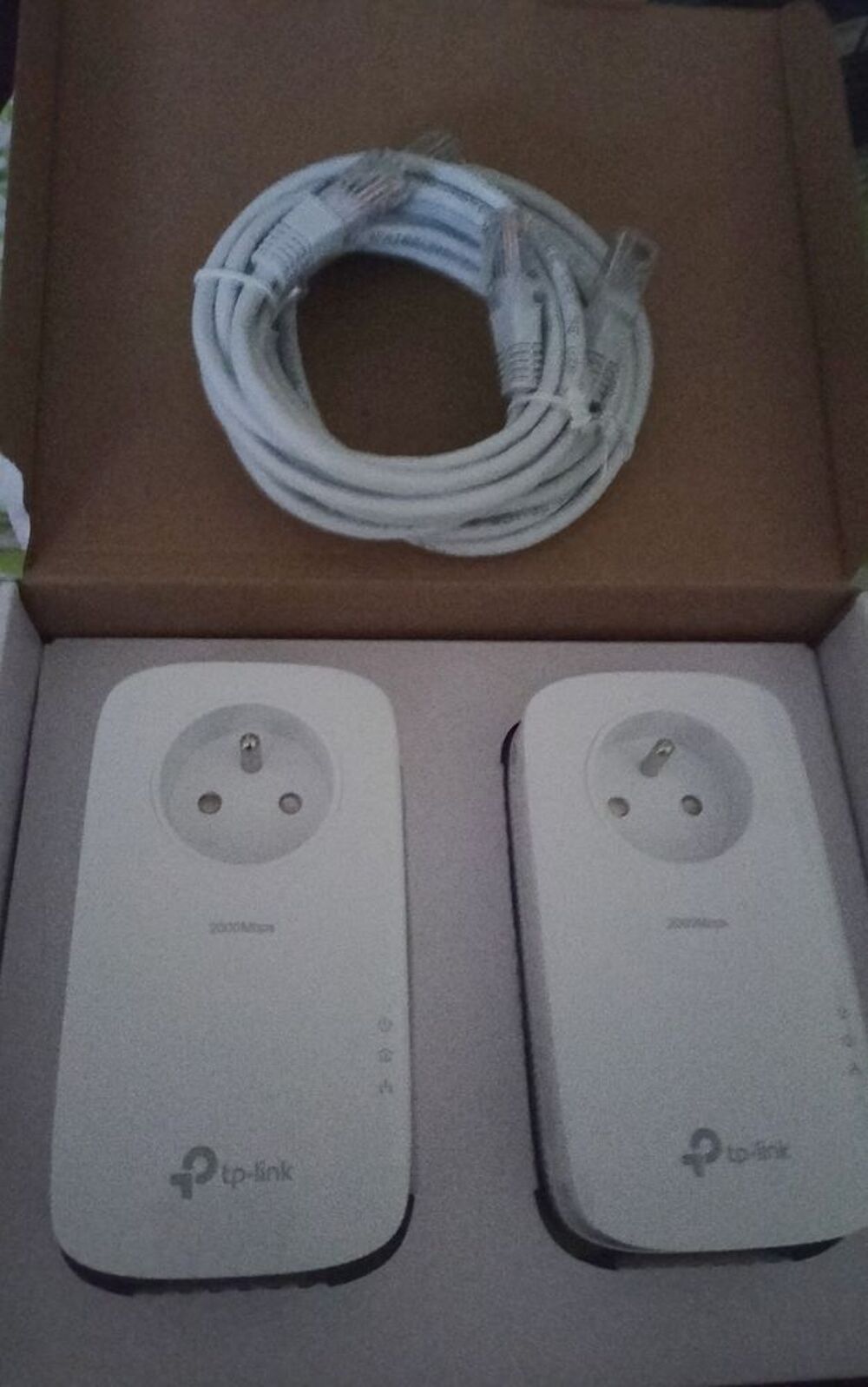 Kit CPL 2000 Mbps marque TP Link Matériel informatique