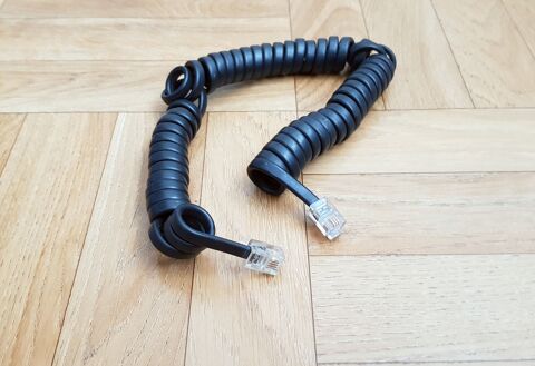 Cordon spiralés pour Combinés Téléphoniques 2 Limeil-Brévannes (94)