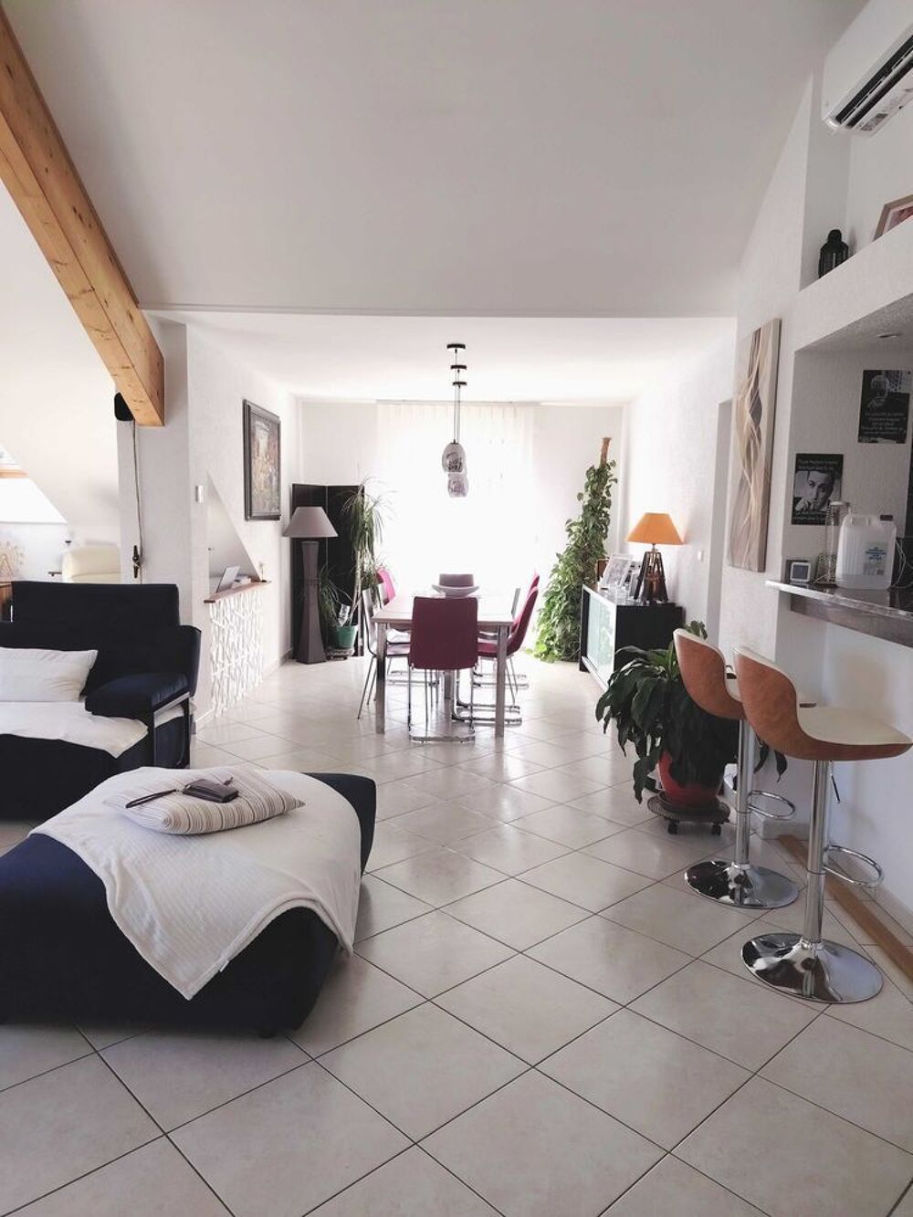 Vente Appartement Maison-appartement Attique, balcon 25m2, jardin 150m2, vue Péron