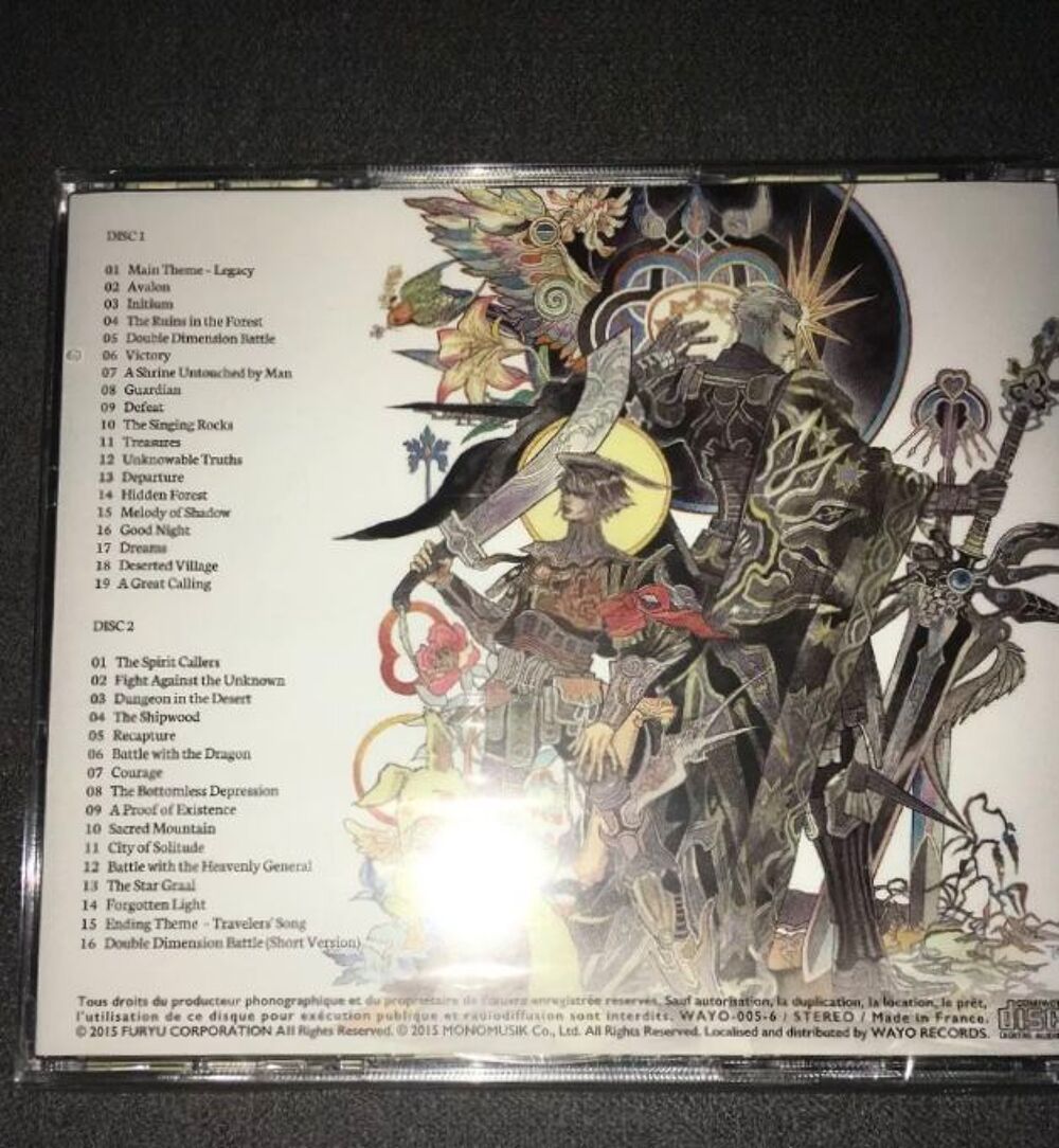 The Legend Of Legacy OST New/neuf CD et vinyles