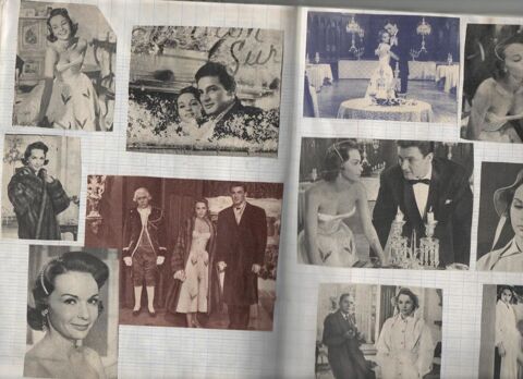  CAHIER 100 pages photos de magazines sur Francoise Arnoul  25 Montauban (82)