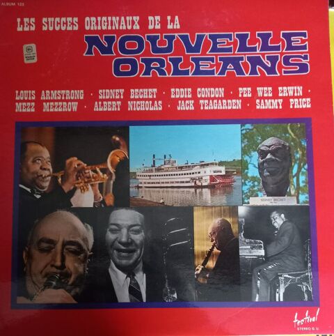 NOUVELLES ORLEANS / 3 X DISQUES VYNIL 33 TOURS / 8 Pont-Audemer (27)