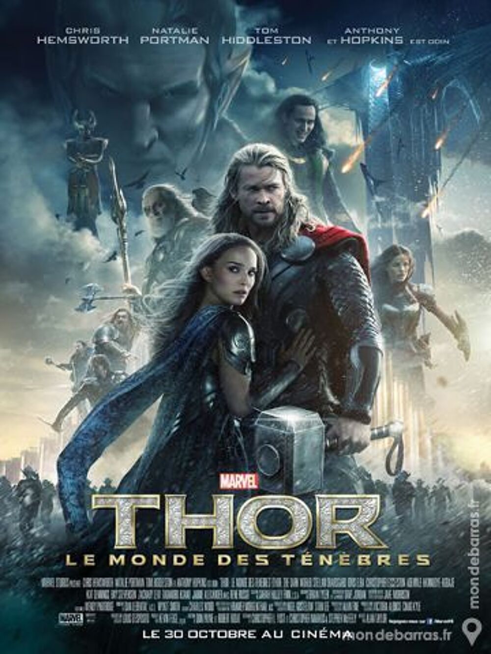 THOR Affiche de Cin&eacute;ma 120x160 cm Marvel 