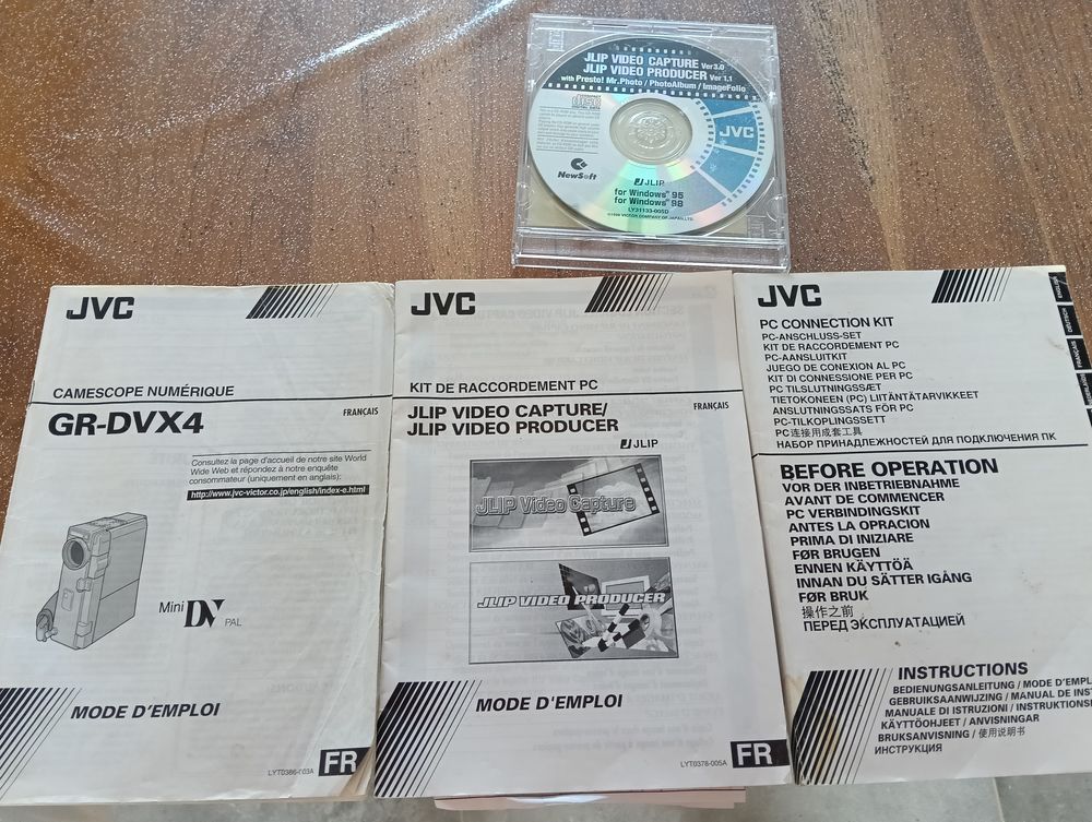 Camescope JVC GR-DVX4 Photos/Video/TV