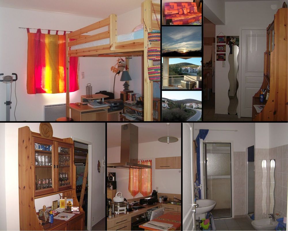 Location Colocation Joli T3 meublé avec terrasse à Ajaccio Ajaccio