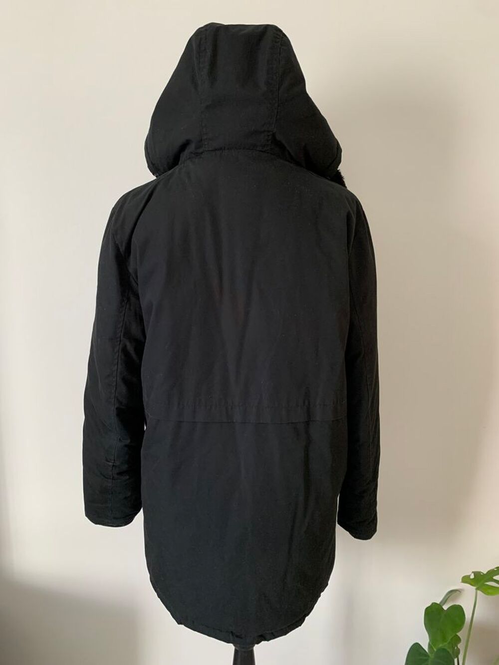 Monteau gar&ccedil;on &agrave; capuche polaire noir Redskins Vêtements