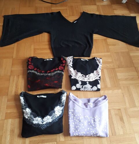 Lots pulls femme  - 38/40 10 Villemomble (93)