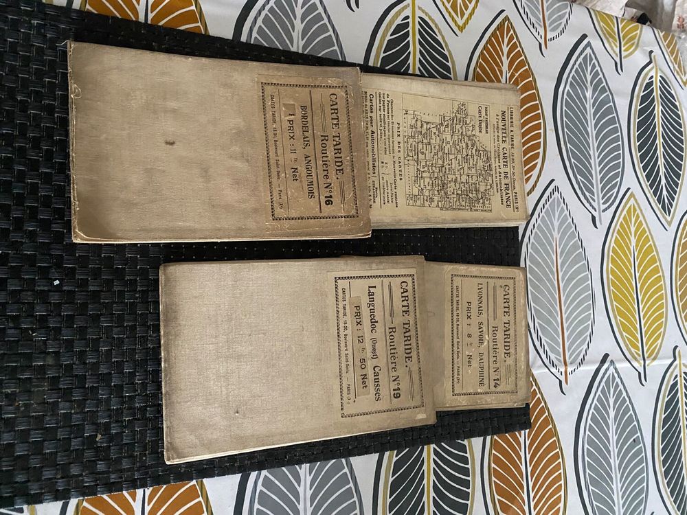 8 CARTES TARIDE DIVERSES 