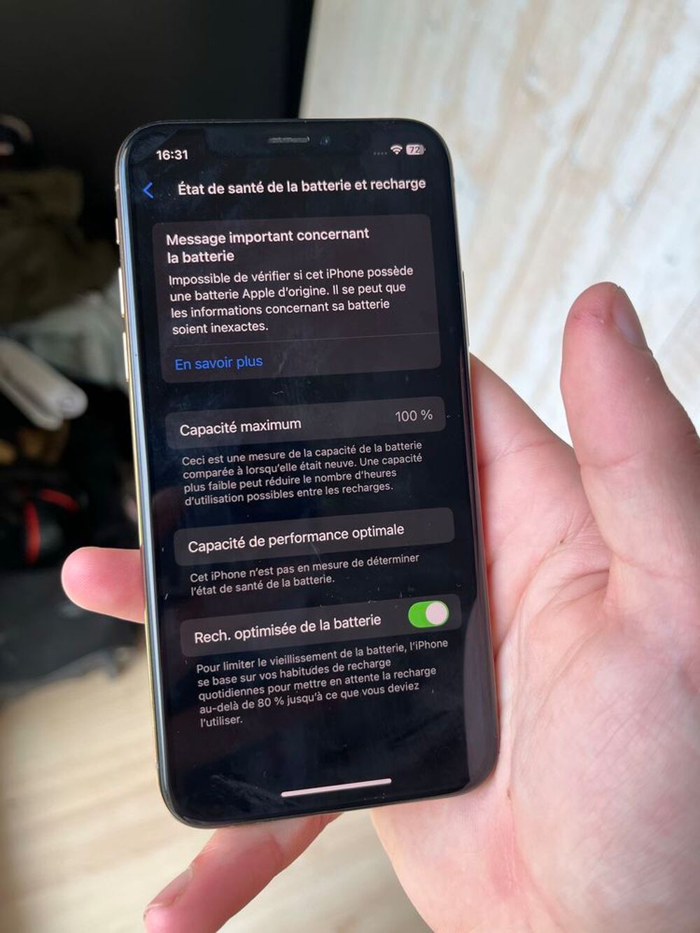 iPhone XS 256go gold Téléphones et tablettes