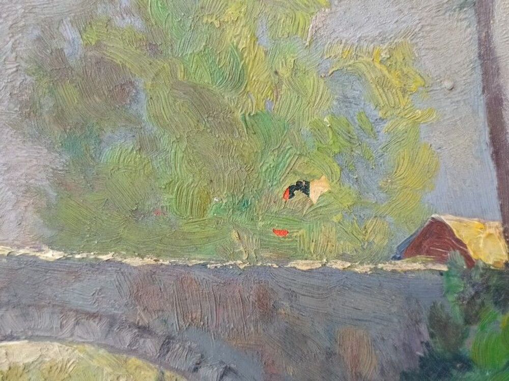 Tableau Paysage de Montagne Romanini-Aragon Denise 