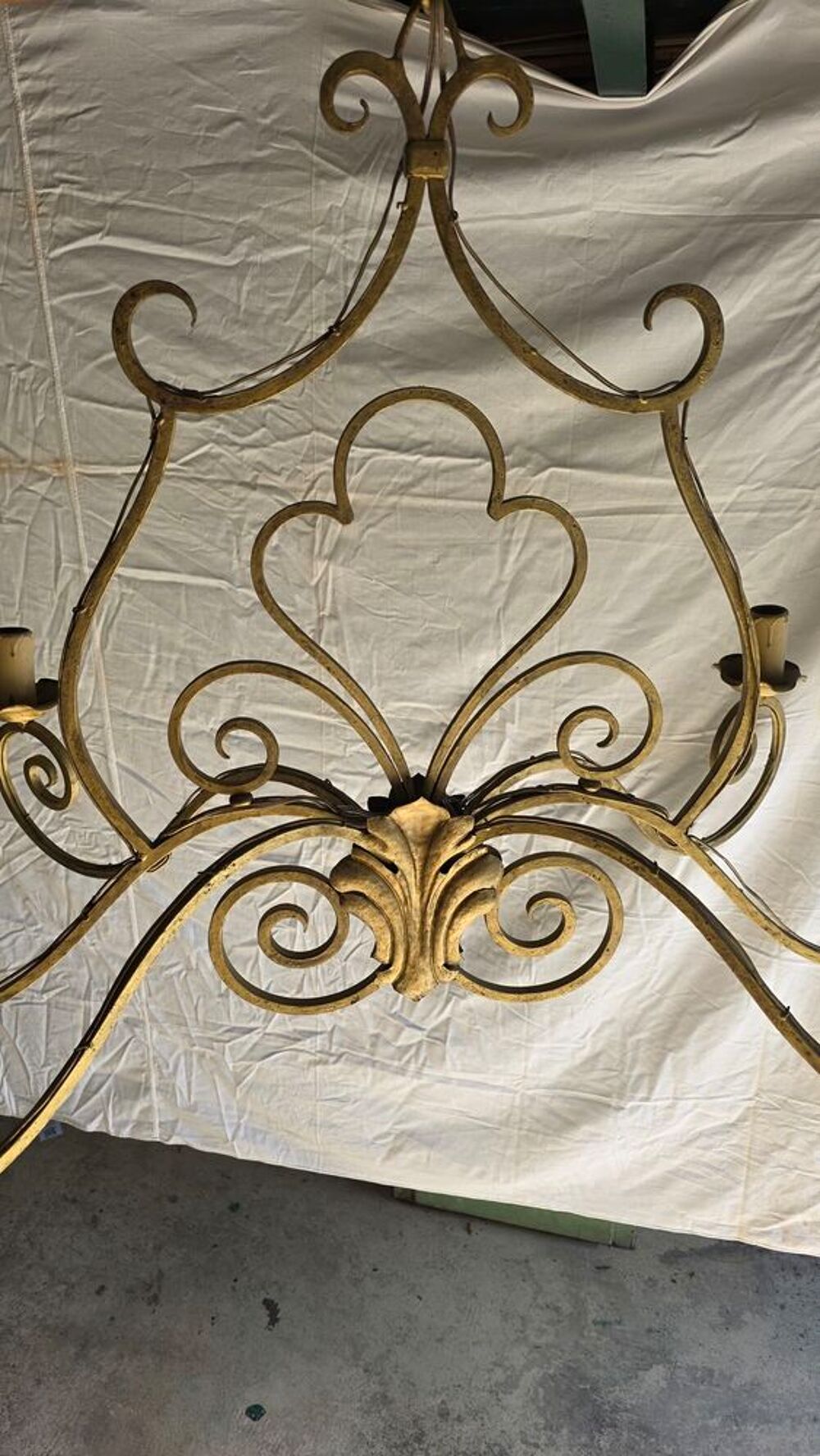 Lustre n&eacute;o classique 6 &eacute;clairage en m&eacute;tal Décoration