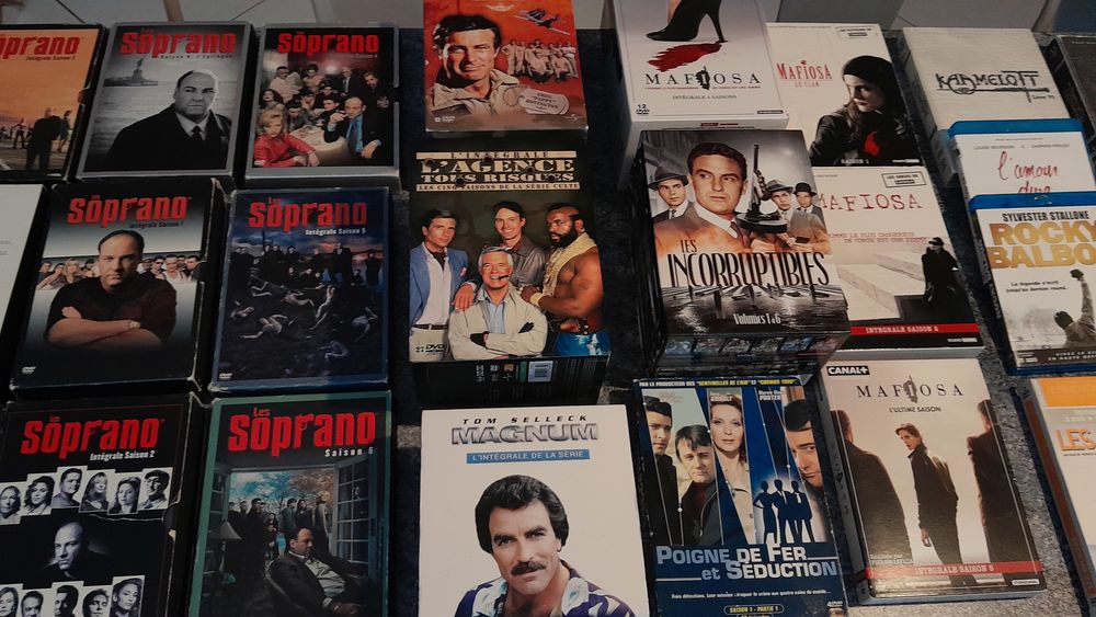 Lot DVD &amp; Blu-Ray Photos/Video/TV