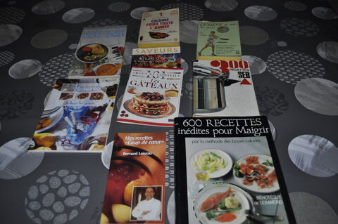 Lot livres avec 600 recettes indites pour maigrir 5 Perreuil (71)