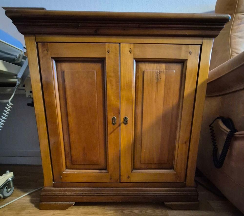 Salle &agrave; manger compl&egrave;te en merisier - Table, meubles et 6 chaises Meubles