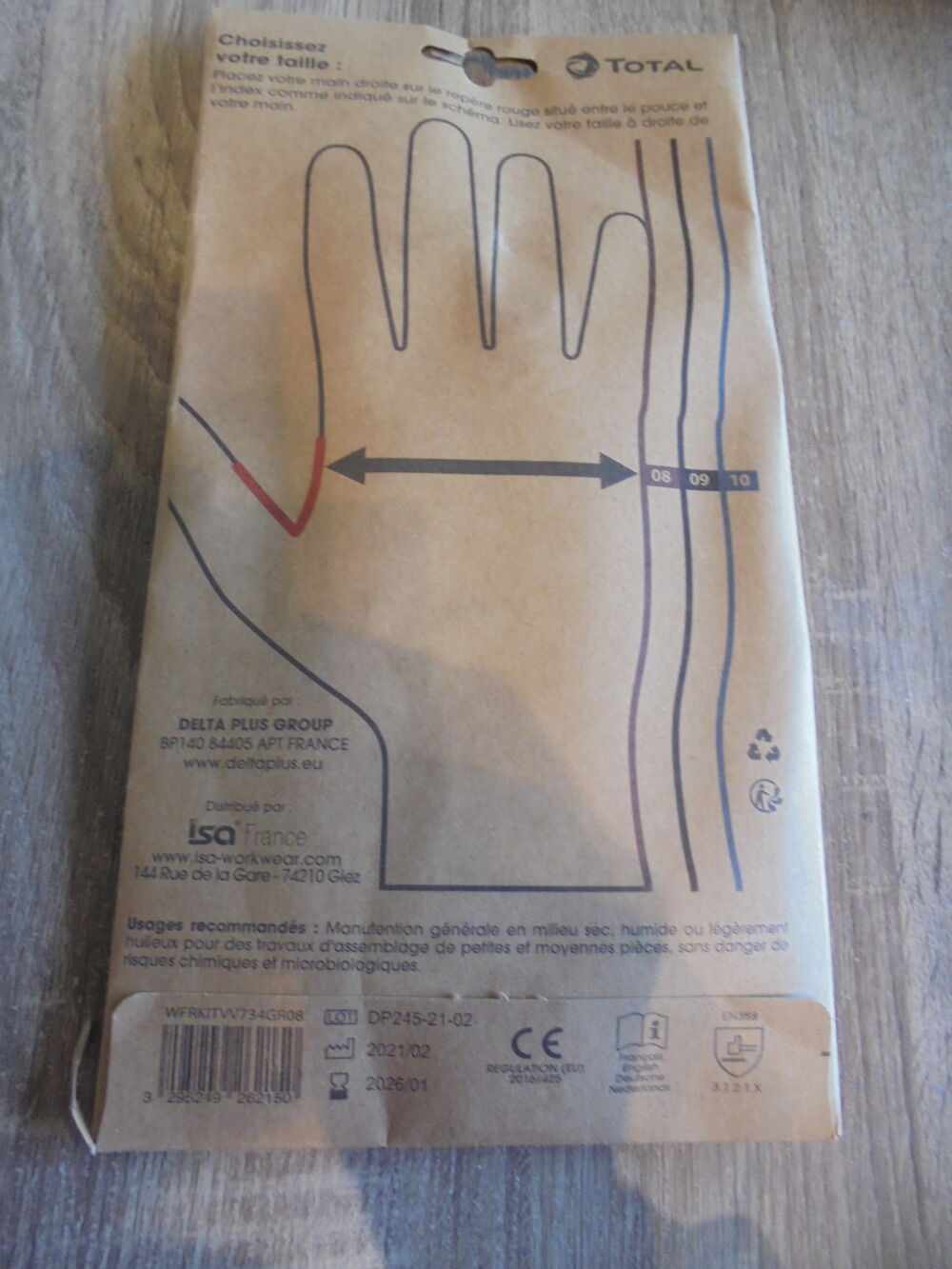 Paire de gants multi-usages Bricolage
