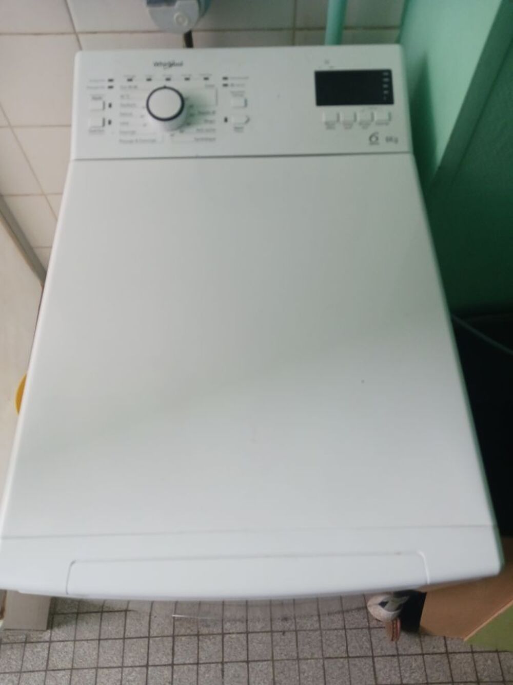 Lave-linge WHIRLPOOL TDLR6248FR/N, 6Kg Electroménager