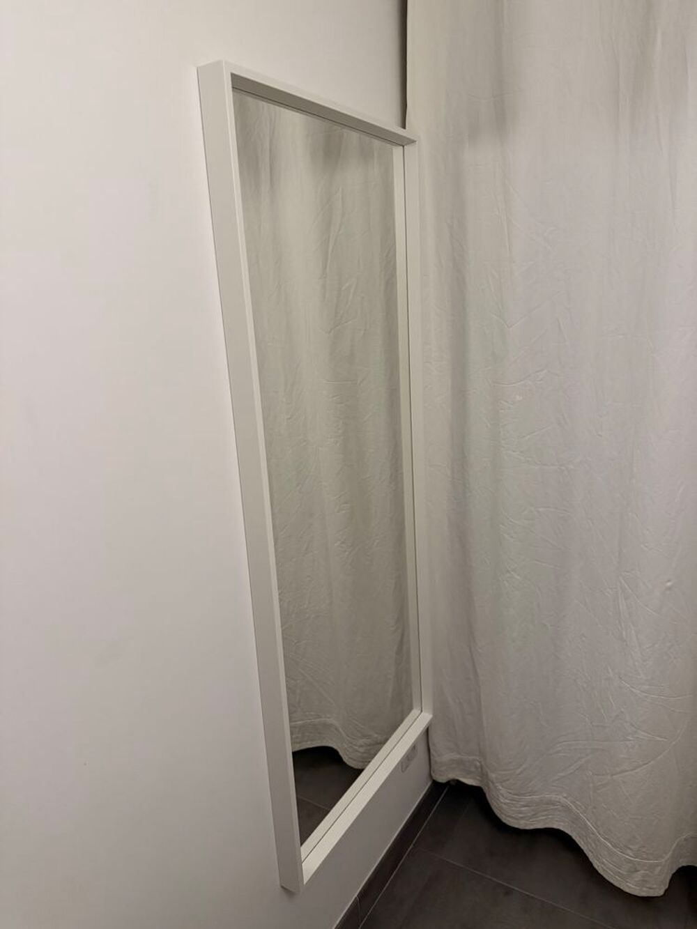 miroir IKEA NISSEDAL blanc €" 65x150 cm Meubles