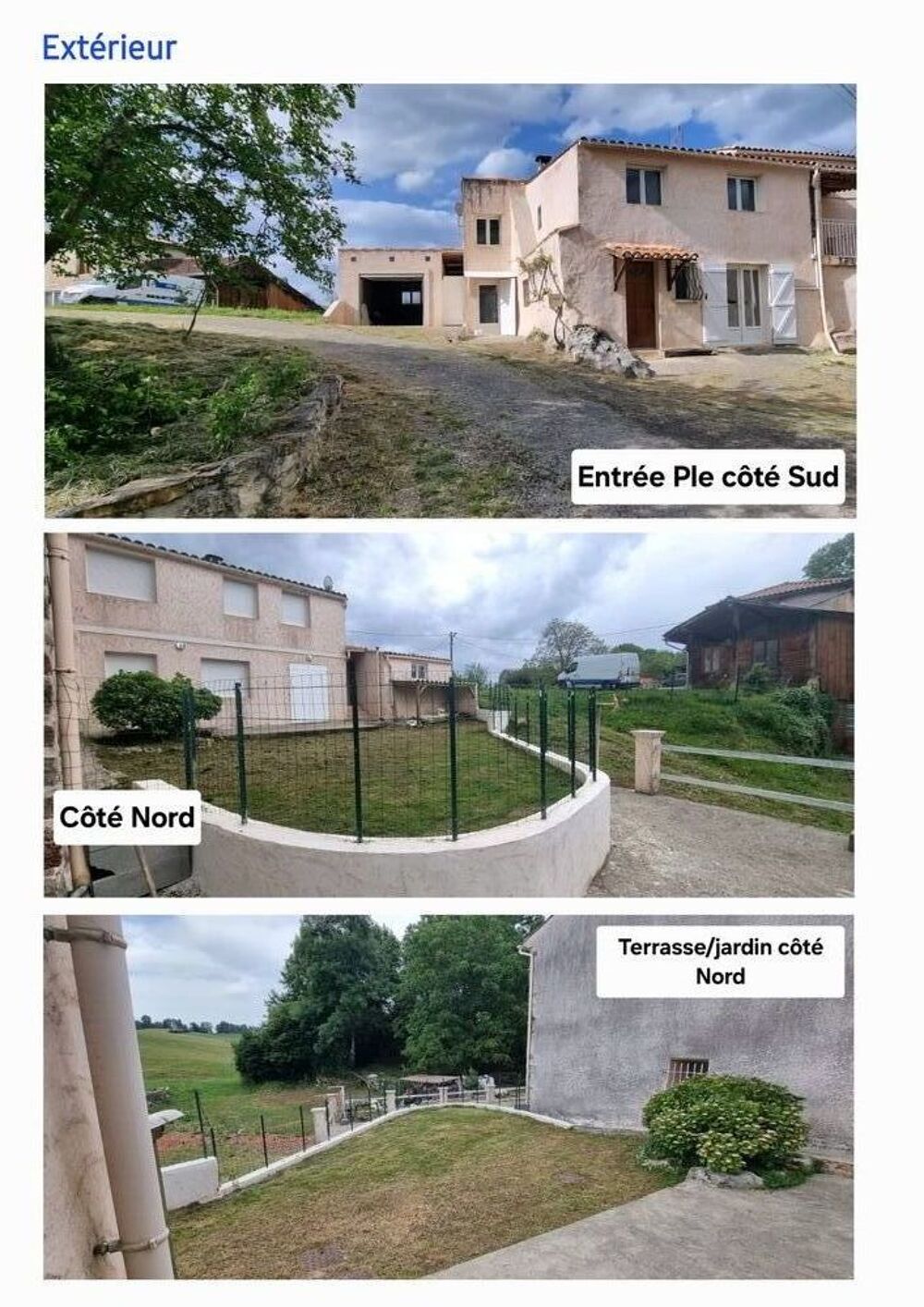 Vente Maison Maison mitoyenne r�nov�e 128 m� - Unjat (proche golf Ariege) La bastide-de-s�rou