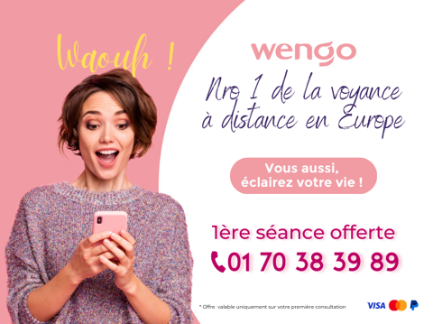 Wengo : Astro, Médium ou Tarot - Voyants Notés par les Clients 0 75008 Paris