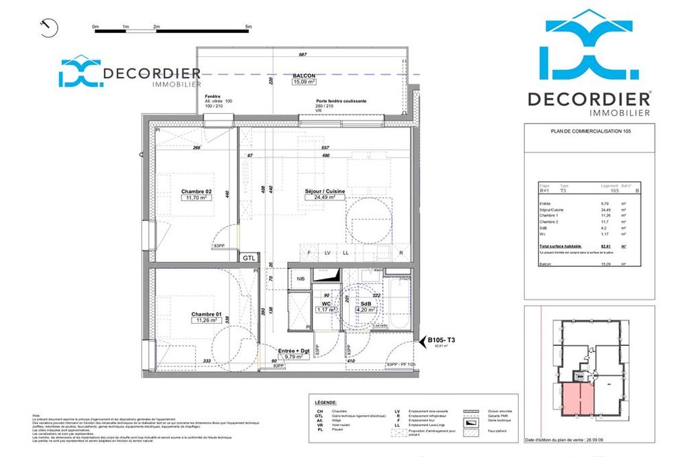Vente Appartement PUBLIER/AMPHION T3 NEUF PROCHE LAC & COMMERCES Amphion les bains