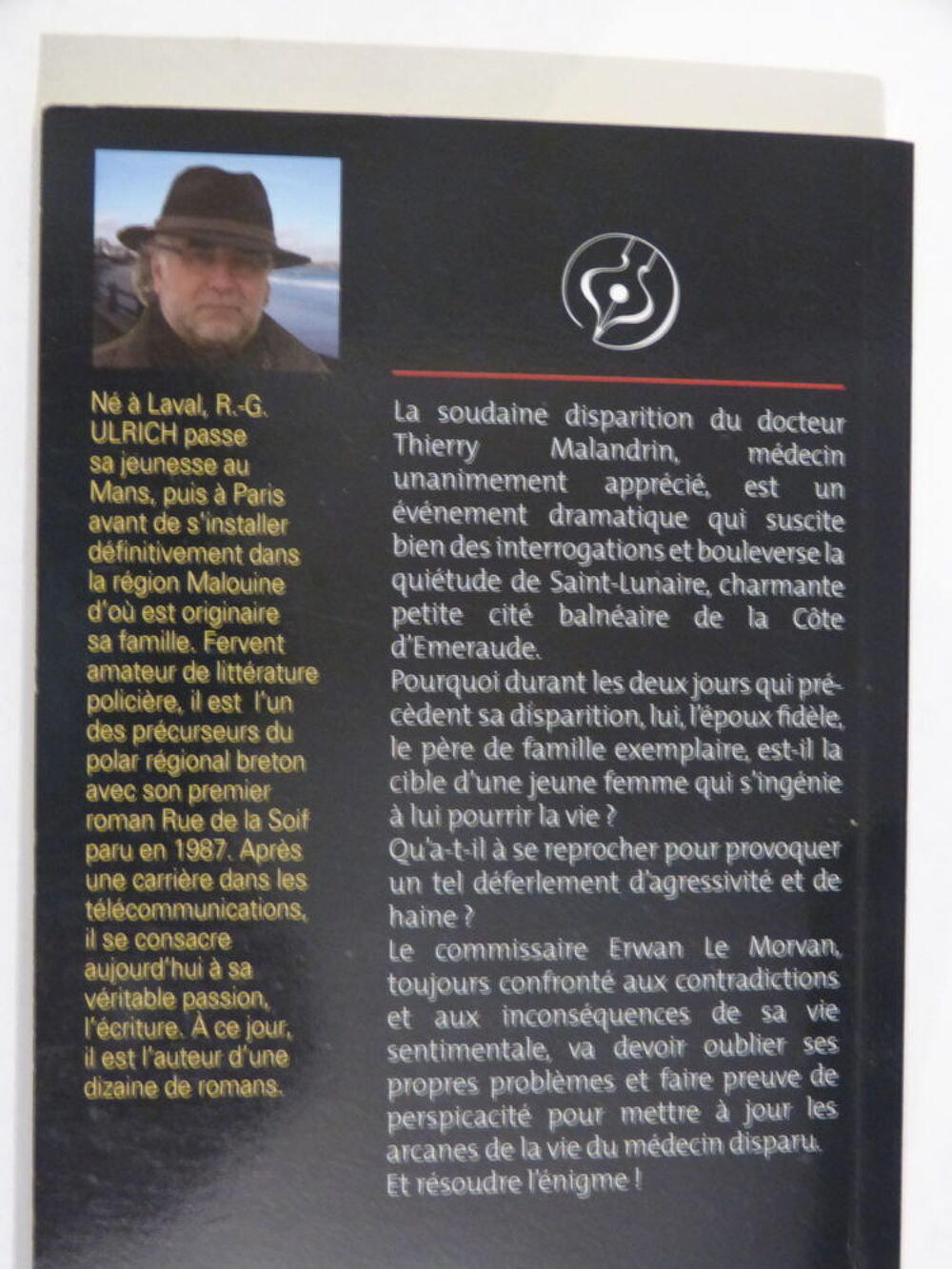 TRAQUE D ENFER A SAINT LUNAIRE policier BRETON BREIZH NOIR Livres et BD