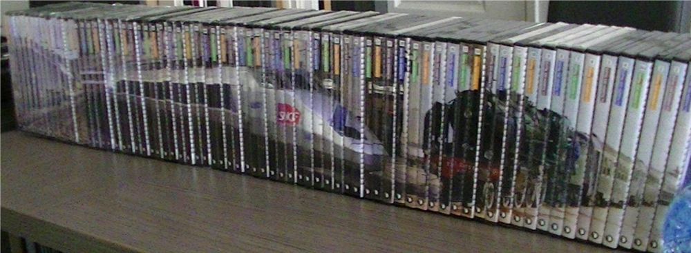  COLLECTION DE DVD ET DE REVUES "PASSIONS DES TRAINS" DVD et blu-ray