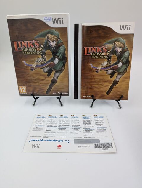 Jeu Nintendo Wii Link's Crossbow Training complet + VIP 5 Vulbens (74)