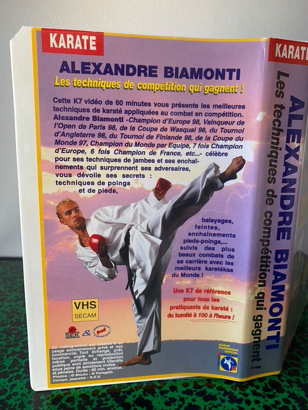 Alexandre Biamonti, les techniques de comp&eacute;tition qui gagnen DVD et blu-ray