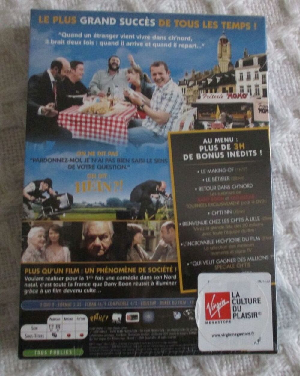 
BIENVENUE CHEZ LES CH'TIS DVD NEUF 
DVD et blu-ray