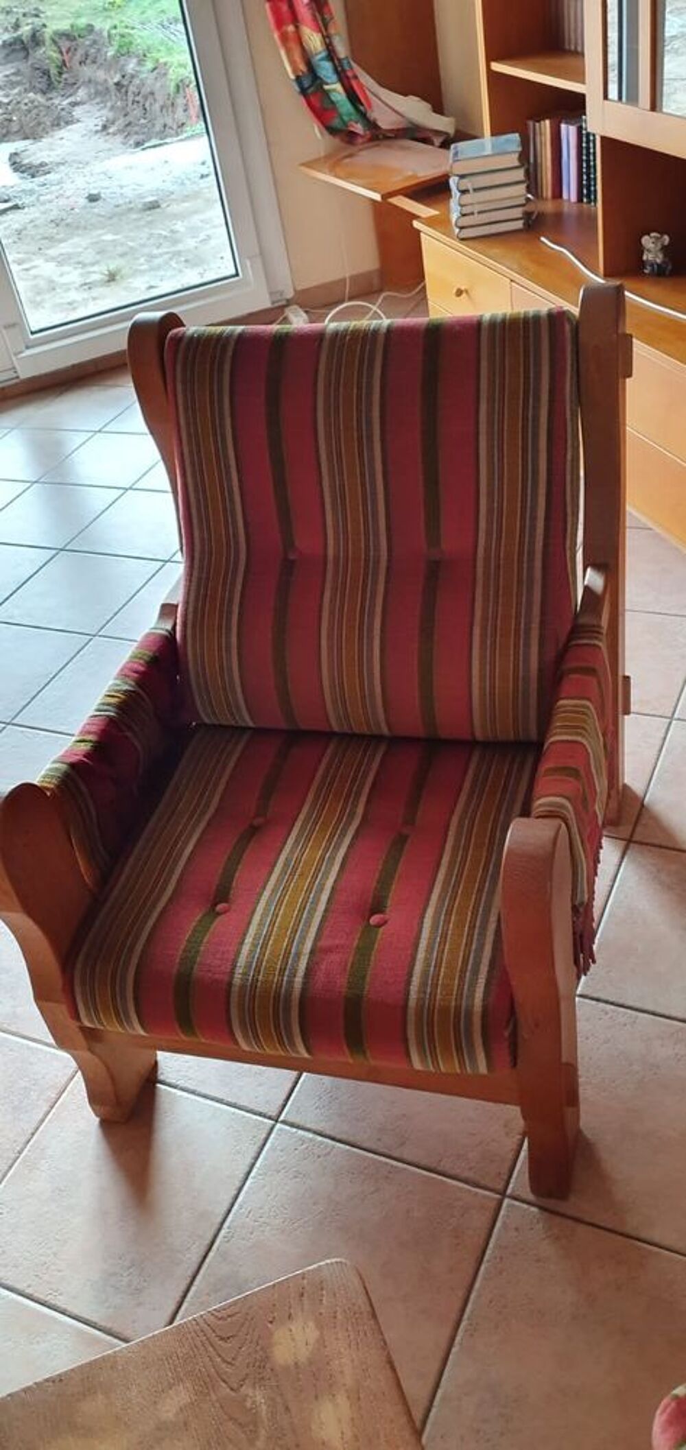 Salon en ch&ecirc;ne clair Meubles