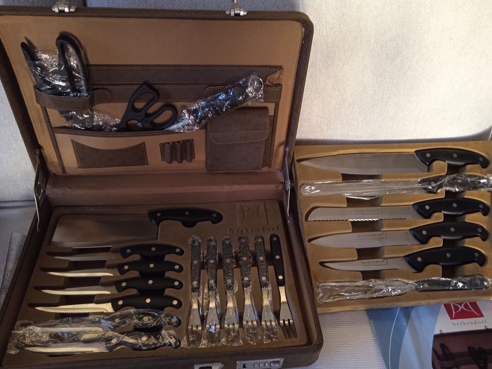 MALETTE DE COUTEAUX 24 PIECES BERKENDORF Cuisine