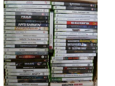 50 boitiers JEU XBOX360 vides avec/sans couverture, notice 5 Martigues (13)