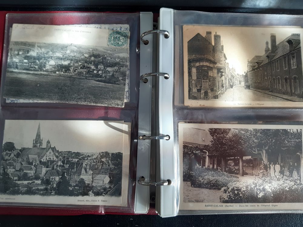 cartes postales et timbres 