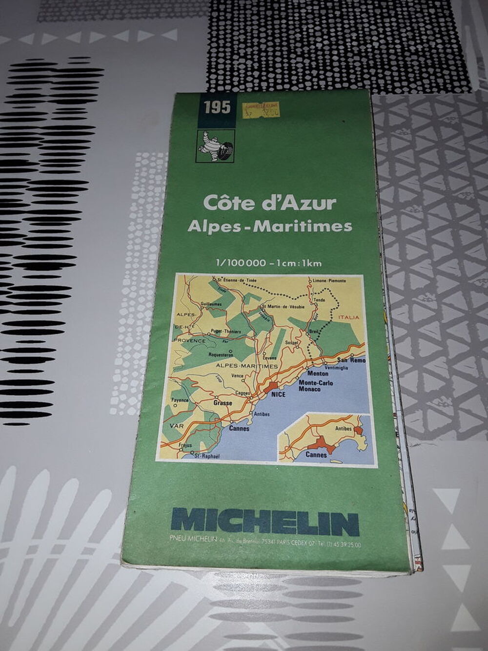 Carte Michelin 