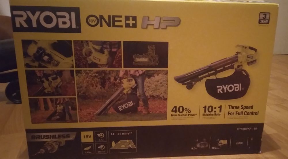 Aspirateur souffleur Ryobi One+ Jardin