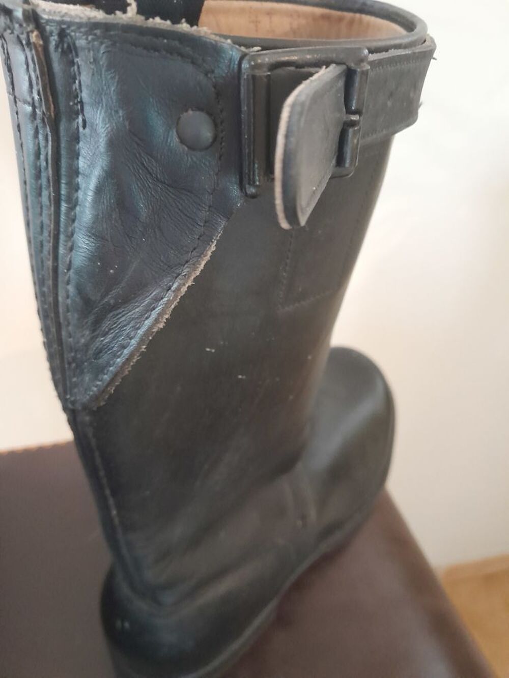 BOTTES POUR MOTO OU CHEVAL Maroquinerie