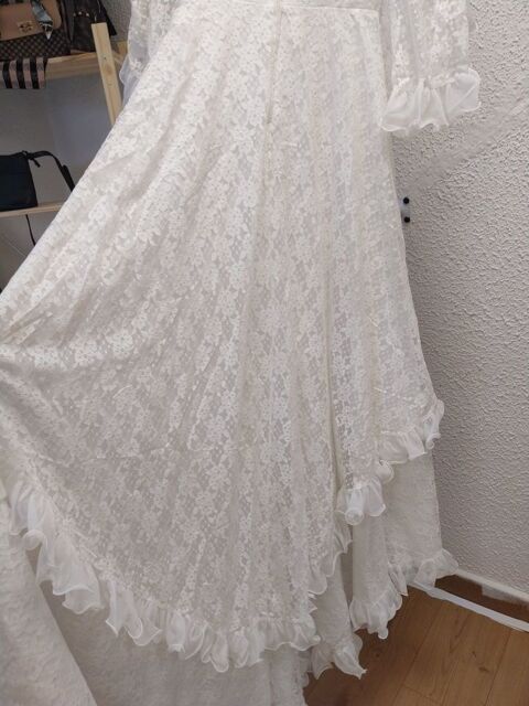 Robe mariée vintage 60 Fraisans (39)