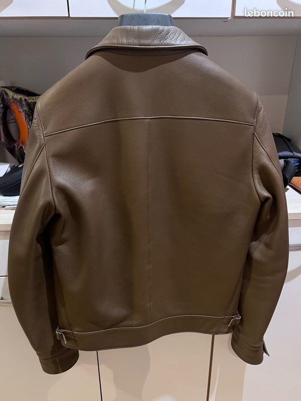 Blouson Cuir de Cerf Bonne Gueule Vêtements