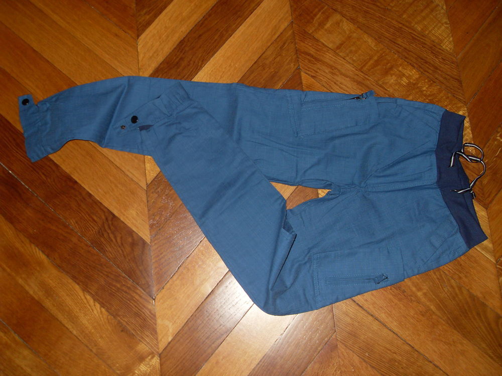 Pantalon bleu petrole XXS / taille enfant 