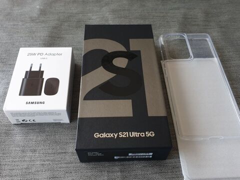 Samsung Galaxy S21 Ultra 5G neuf sous blister avec Facture 590 Paris 13 (75)