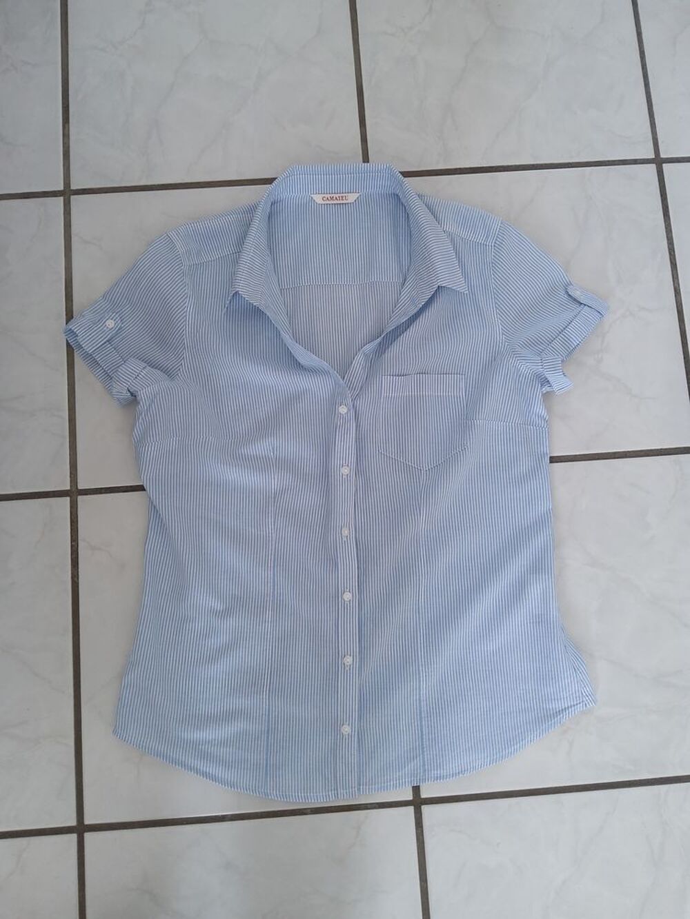 CHEMISIER femme "CAMAIEU" bleu Vêtements