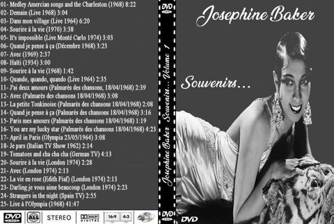 Josephine Baker DVD Souvenirs (Volume 1) 15 Marseille 12 (13)