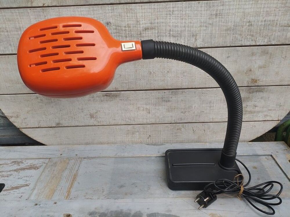 Lampe Flexible Orange Vintage Design Scandinave Décoration