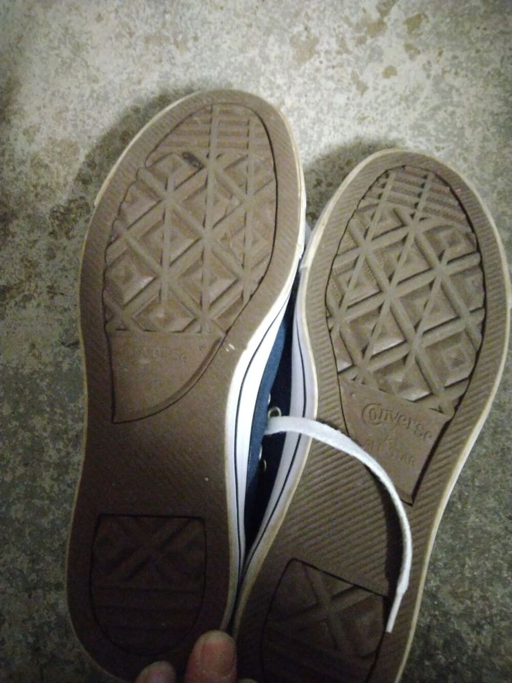 Converse bleue Chaussures