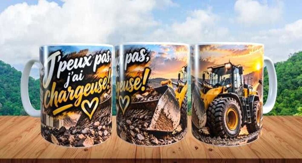 Mug humour j'peux pas j'ai charmeuse! Décoration