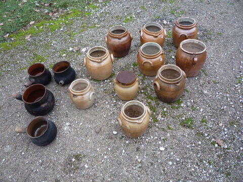 Pot en gr�s/graissier/pot au feu 5 Castres (81)
