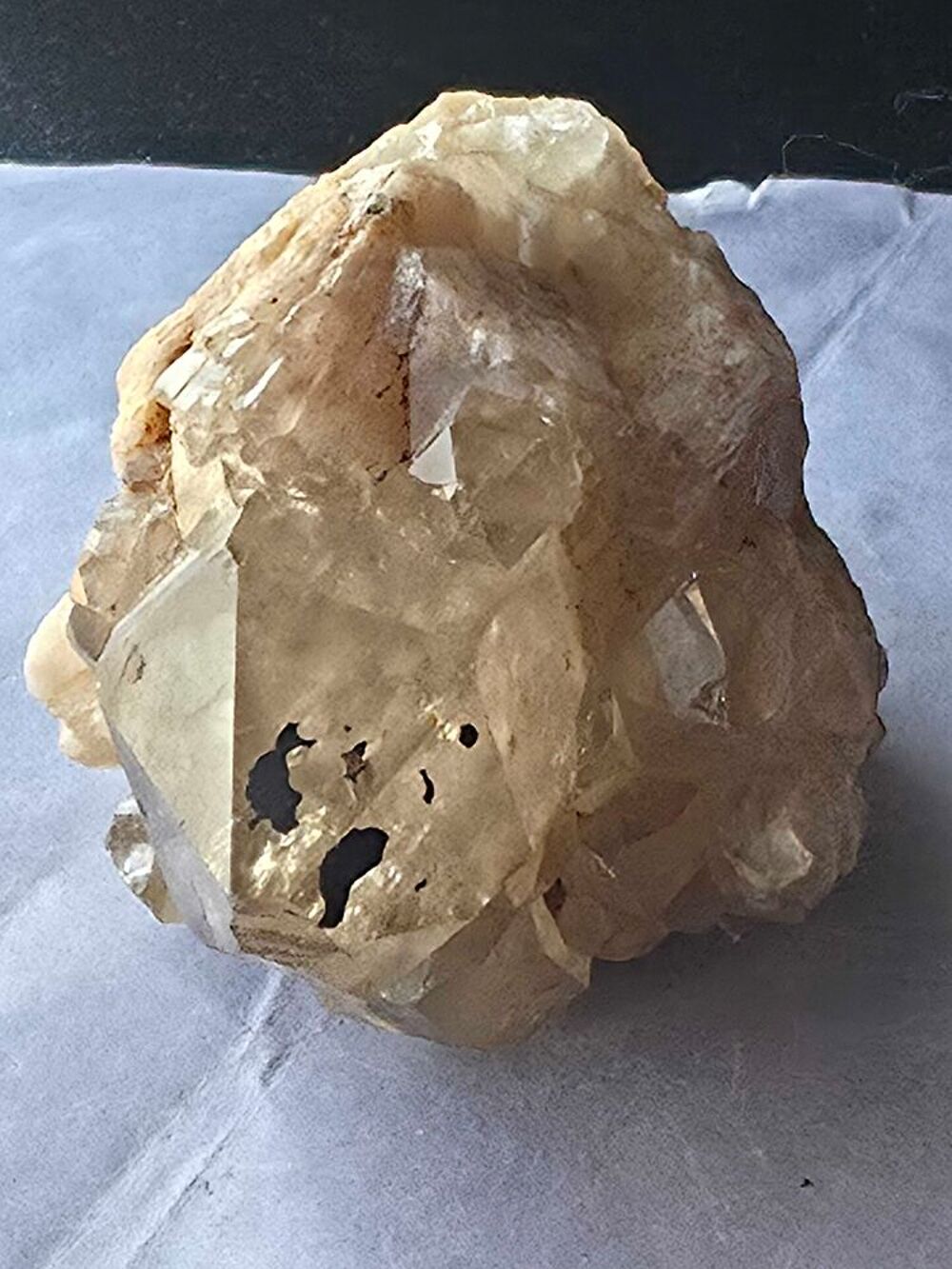 Citrine Naturelle Brute Kolwezi Congo 135g-Sp&eacute;cimen de Collection 