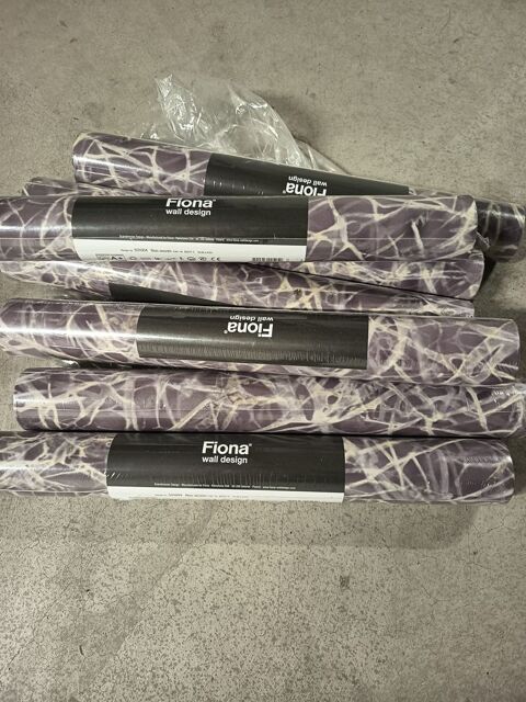 Papier peint intiss� effet marbre violet/or ? Fiona ? neuf ? 8 Les Mureaux (78)